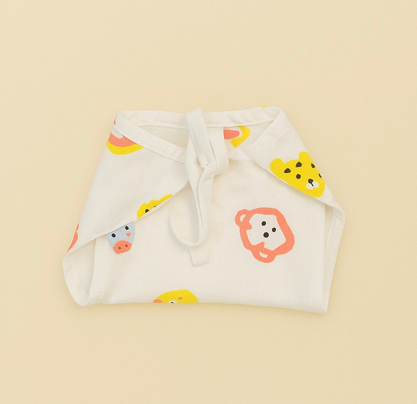 Muslin Nappy with Pad