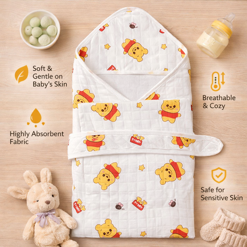 4 Layer Hooded Towel