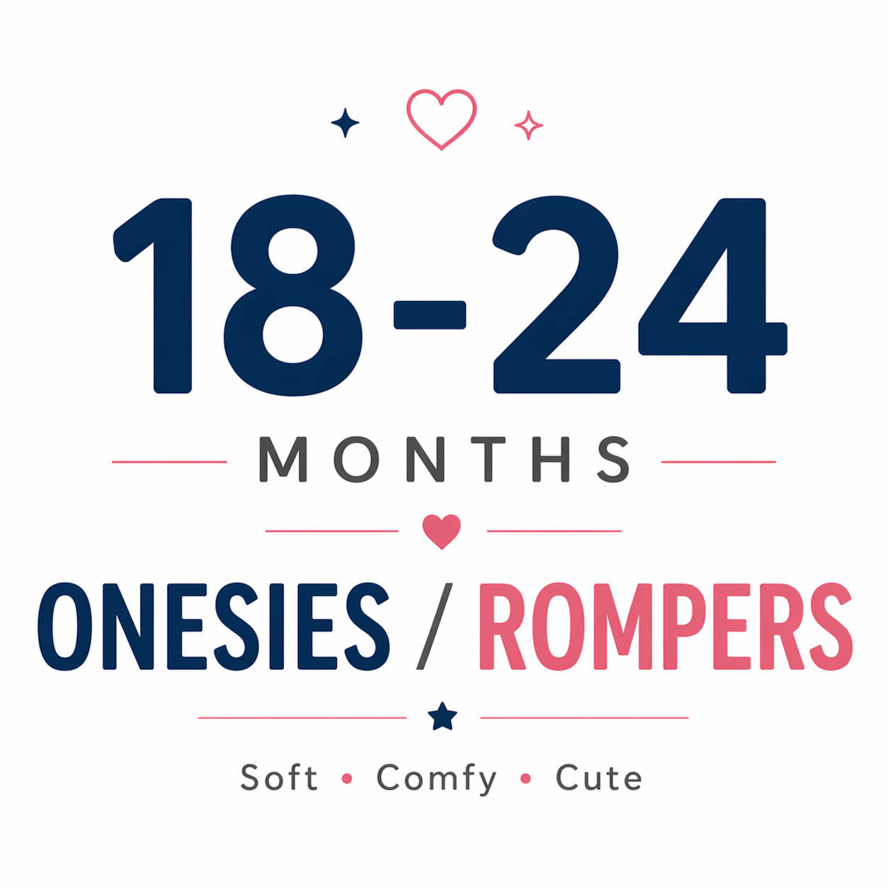 Onesies / Rompers 18-24M