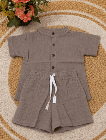 Premium Muslin Co-Ord Set for Boys