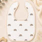Muslin Bib - Rainbow Print