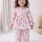 Muslin Girls Co-ords Set - Pink Tree