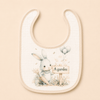 Muslin Bib - Rabbit Garden