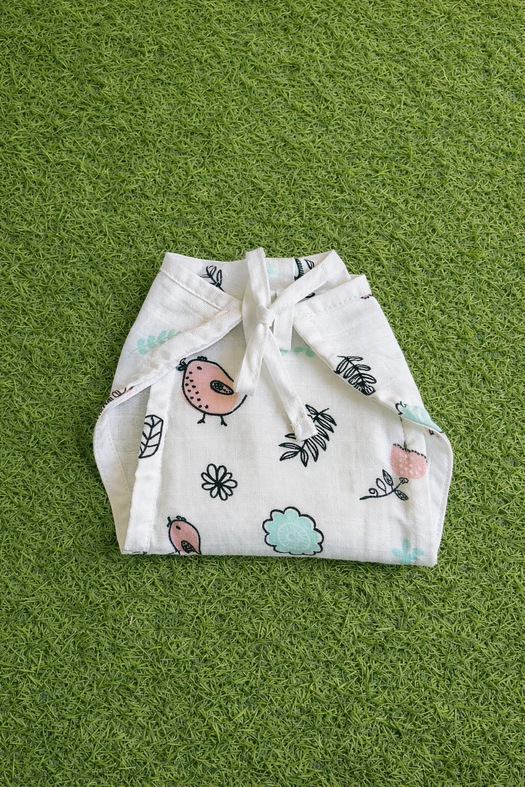 Muslin 6 layer Nappy- Bird