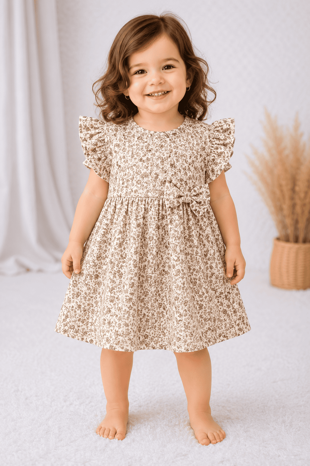 Frill Sleeve Frock