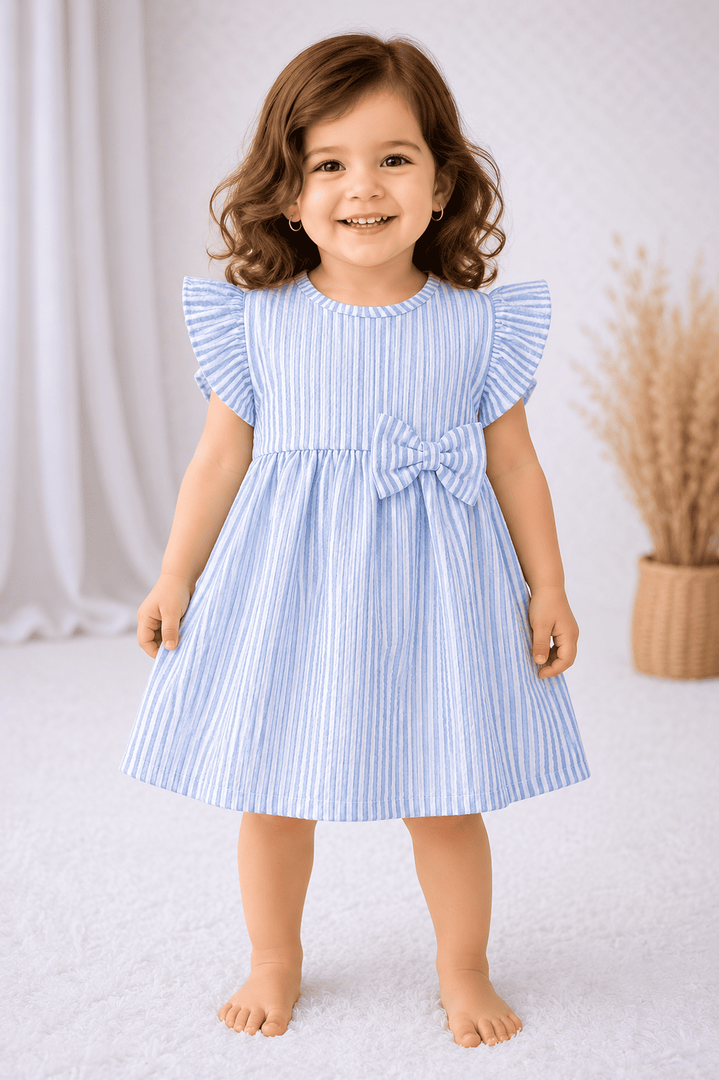 Frill Sleeve Frock