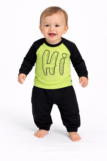 Kids Jogger Set – Green Hi