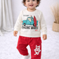 Kids Jogger Set – White Car