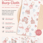 6 Layer Muslin Burp Cloth