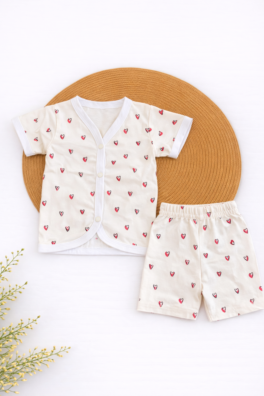 Cotton Set - Heart
