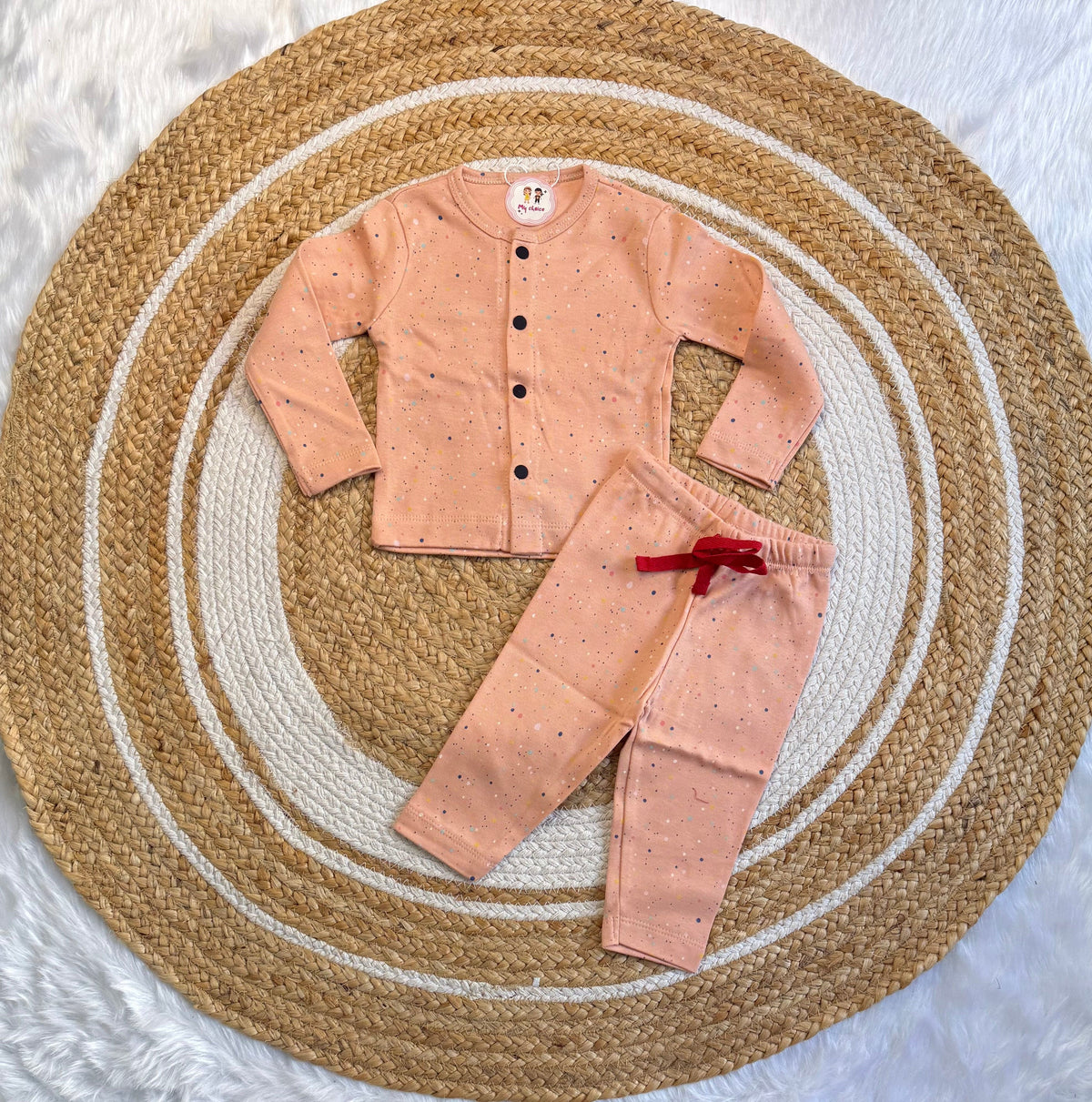 Button Full Sleeve Co-ords Set