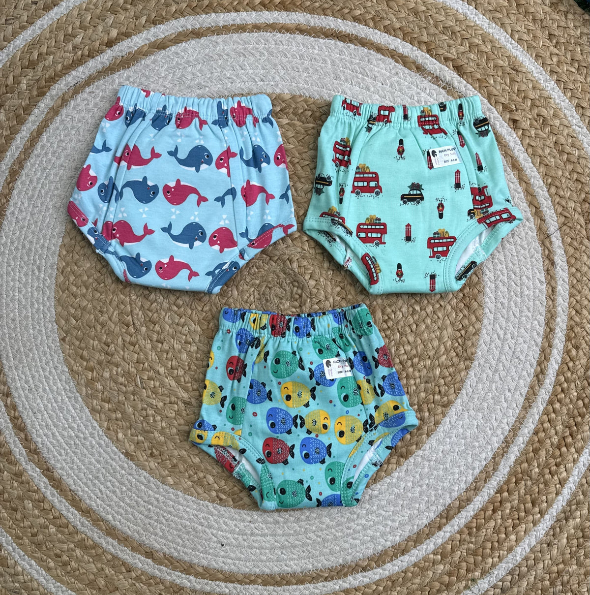 Padded Potty Training Pants- Size 0 (6-12 Months)