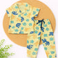 Half Sleeve Kids Night Suit - Yellow colour