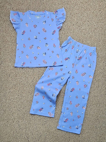 Frill Sleeve Plazo Co-ord Sets