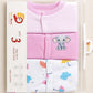 3 Piece Romper Set Soft Cotton - Pink