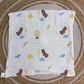 Muslin 6 Layer Bath Towel- Bear Sleeping on Moon
