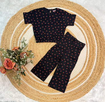 Girls Ribbed Co-ords Set