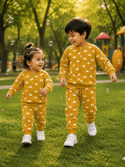 Pre-Winter Front Zip Co-Ord Set