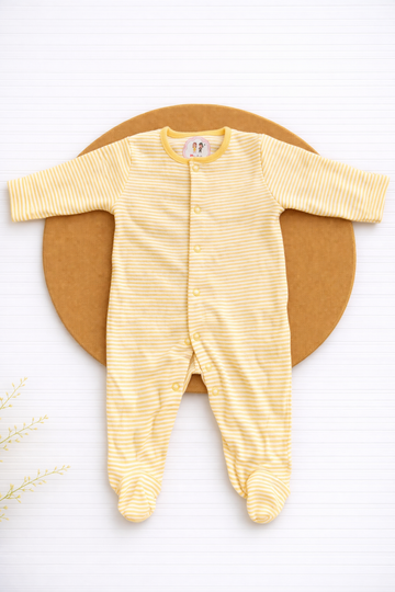 Rompers - Yellow Stripes