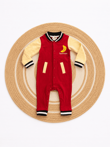 Fancy Baby Boy Romper