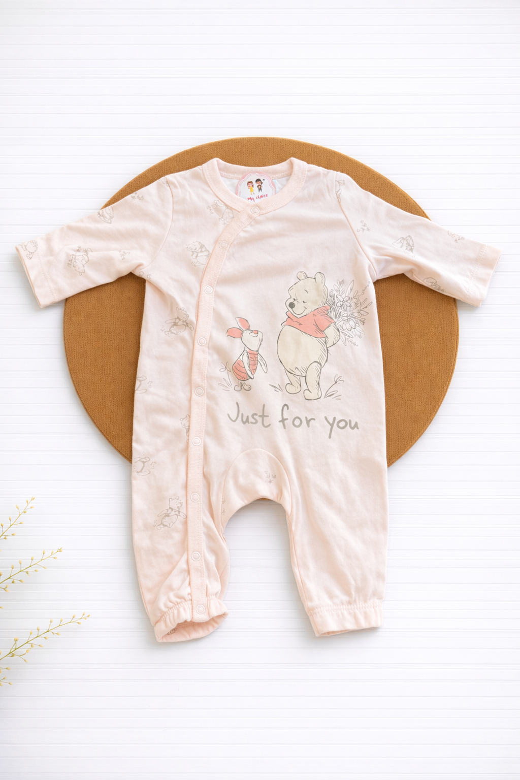 Rompers without Foot - Phoo Pink