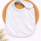 Baby Bib - Blue Dots