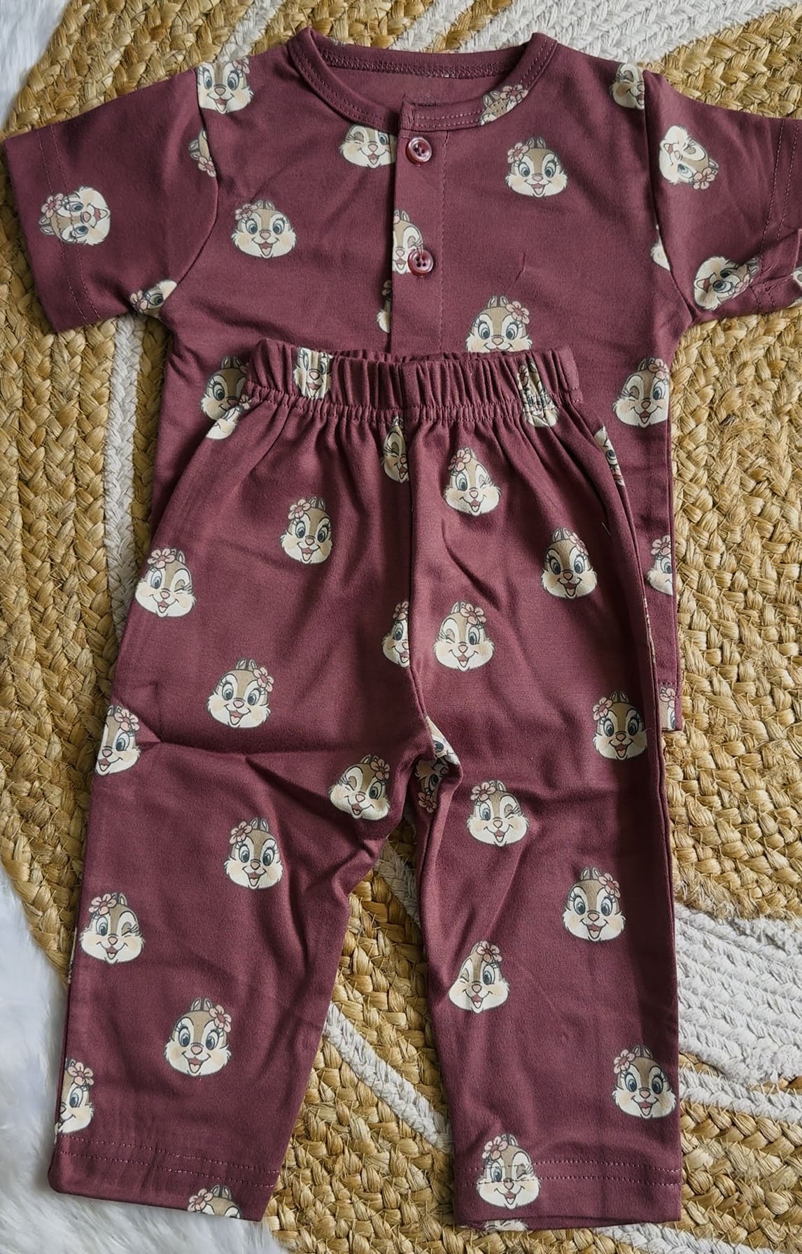 Kids Premium Cotton Night Suit