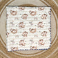 4 Layer Receiving Blanket - Monkey