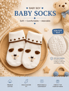 Baby Socks - White