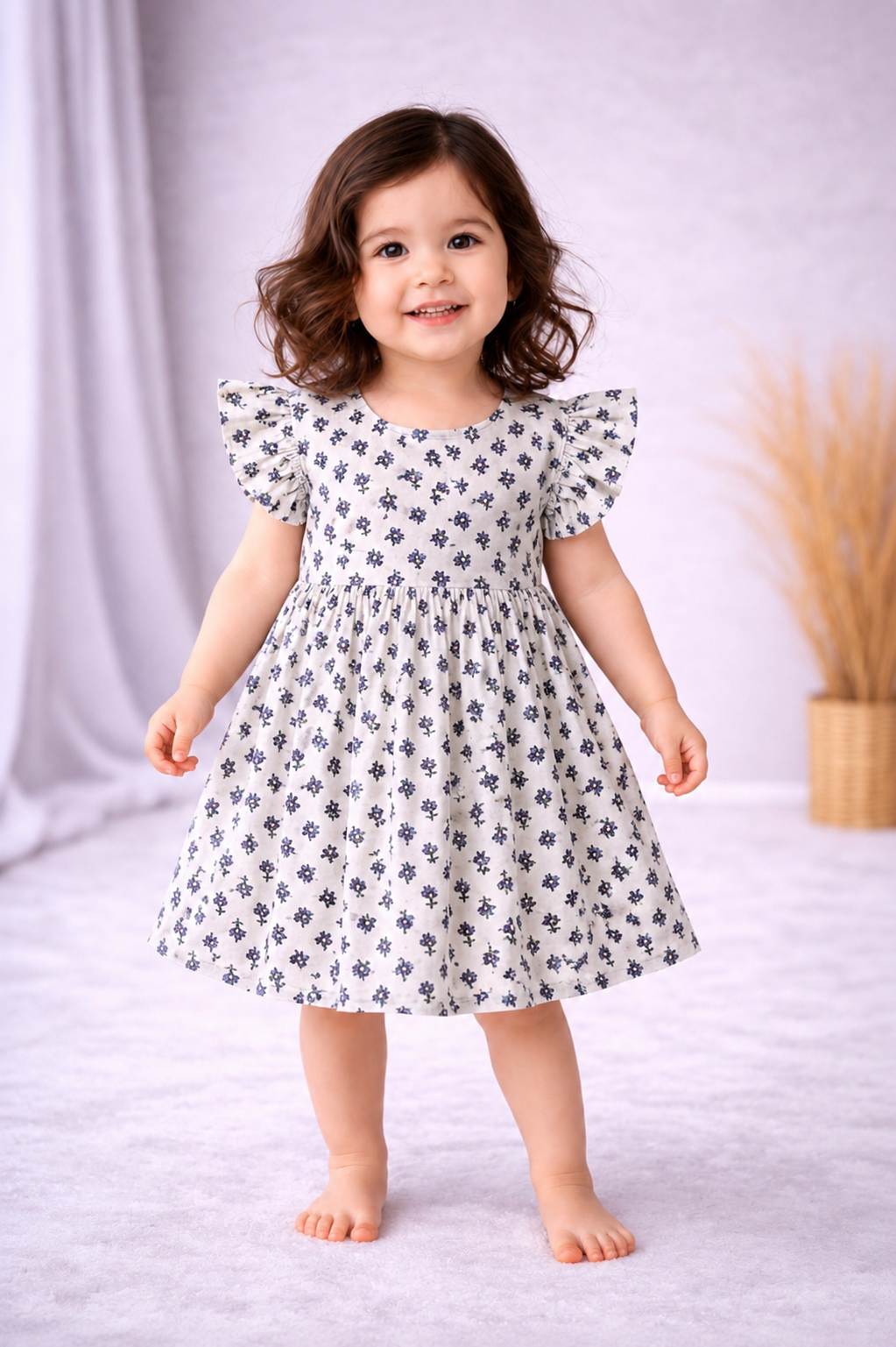Jaipur Cotton Printed Frock for Girls