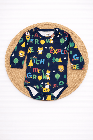 Onesies- Letters with Animals