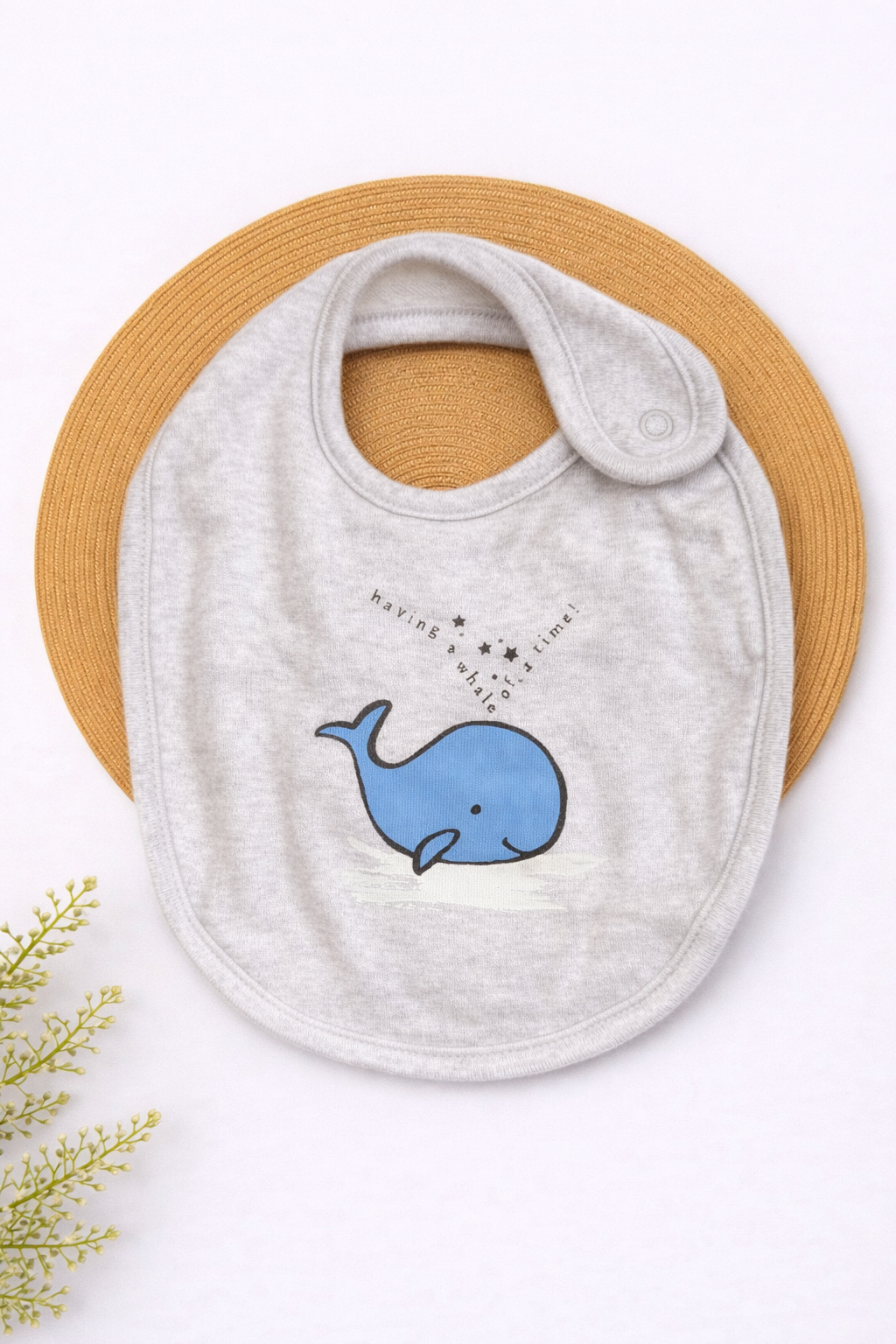 Baby Bib - Whale
