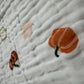 Muslin Receiving Blanket - Orange Pumpkin