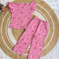 Frill Sleeve Plazo Co-ord Sets