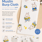 6 Layer Muslin Burp Cloth