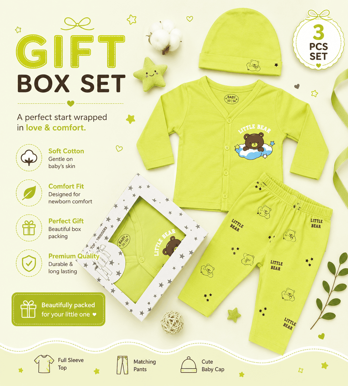 Gift Box Set - Teddy Green