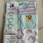 3 Piece Romper Set Soft Cotton
