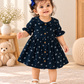 Muslin Frock with Front Buttons - Buy 3 for 999₹