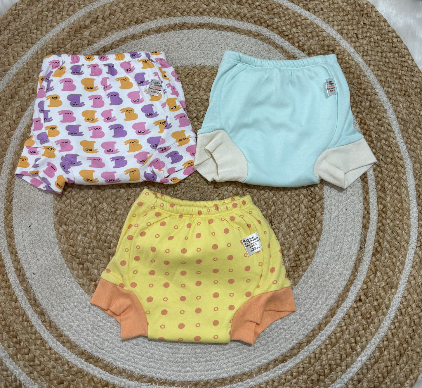 Padded Potty Training Pants - Size 2 (2-3 Years)