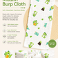 6 Layer Muslin Burp Cloth