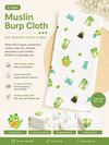 6 Layer Muslin Burp Cloth