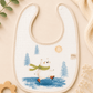 Muslin Bib - Snow Bear