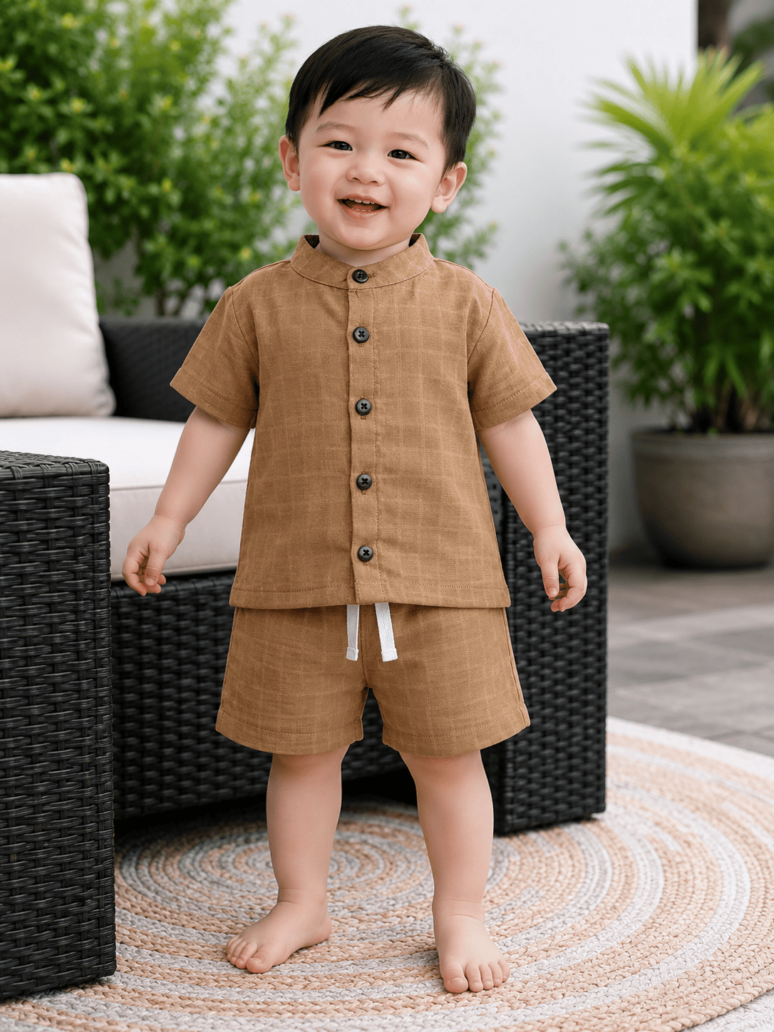 Premium Muslin Co-Ord Set for Boys