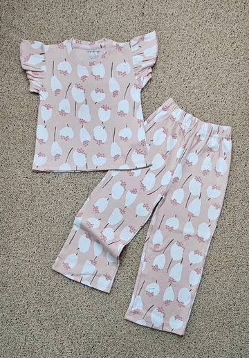 Frill Sleeve Plazo Co-ord Sets