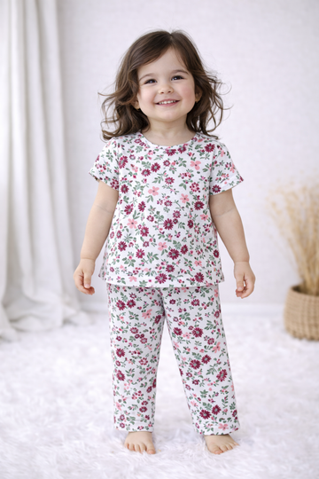 Girls Ribbed Star Co-ords Set