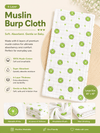 6 Layer Muslin Burp Cloth