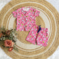 Button Shorts Set