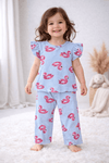 Frill Sleeve Plazo Co-ord Sets