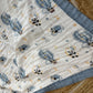 Muslin Receiving Blanket - Panda in Parachute