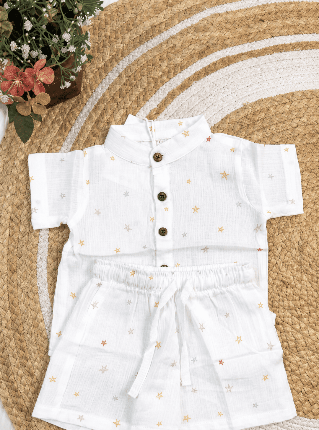 Premium Muslin Co-Ord Set for Boys
